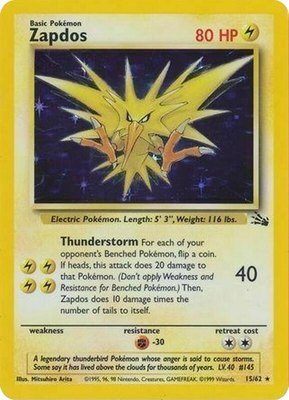 Zapdos (Cosmos Holo), Miscellaneous Cards & Products