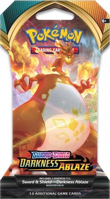 Darkness Ablaze Sleeved Booster Pack