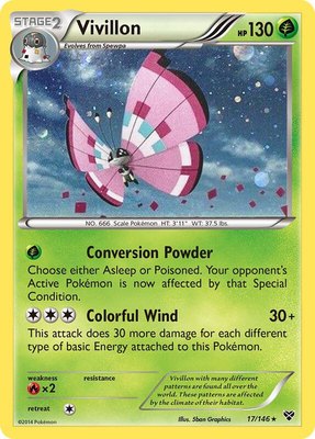 Vivillon (Cosmos Holo), Blister Exclusives