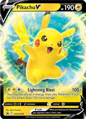 Pikachu V, Jumbo Cards
