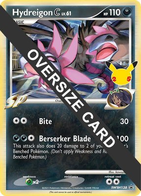 Hydreigon C, Jumbo Cards