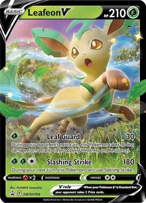 Leafeon V, Sword & Shield Promo Cards