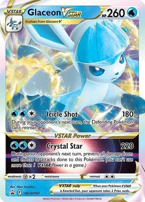 Glaceon VSTAR, Jumbo Cards