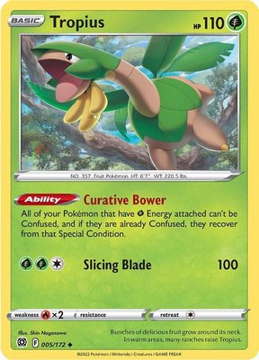 Tropius, Brilliant Stars
