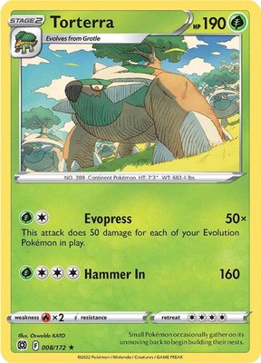 Torterra, Brilliant Stars