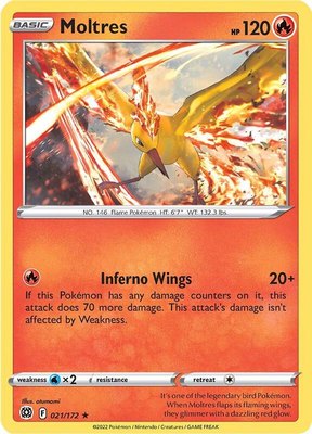 Moltres, Brilliant Stars