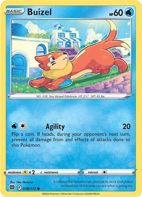 Buizel, Brilliant Stars
