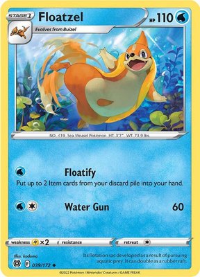 Floatzel, Brilliant Stars