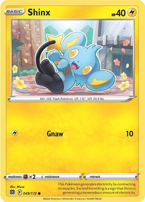 Shinx, Brilliant Stars