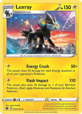 Luxray, Brilliant Stars