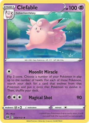 Clefable, Brilliant Stars