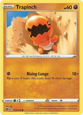 Trapinch, Brilliant Stars