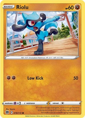Riolu, Brilliant Stars
