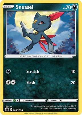 Sneasel, Brilliant Stars