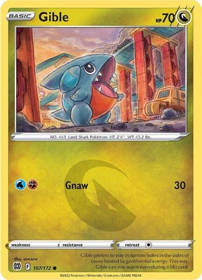 Gible, Brilliant Stars