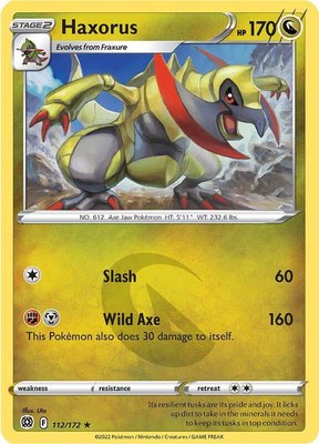Haxorus, Brilliant Stars
