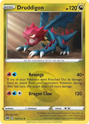 Druddigon, Brilliant Stars