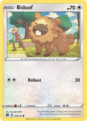 Bidoof, Brilliant Stars