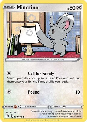 Minccino, Brilliant Stars