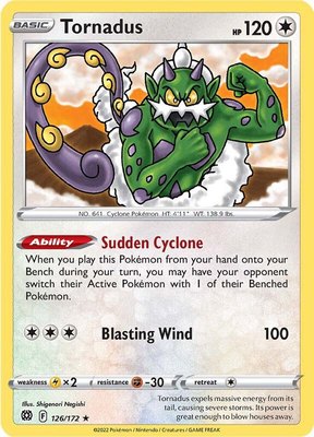 Tornadus, Brilliant Stars