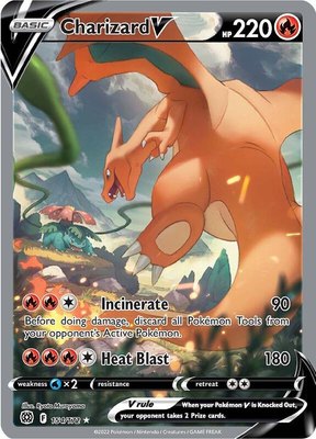Charizard V (Alternate Full Art), Brilliant Stars