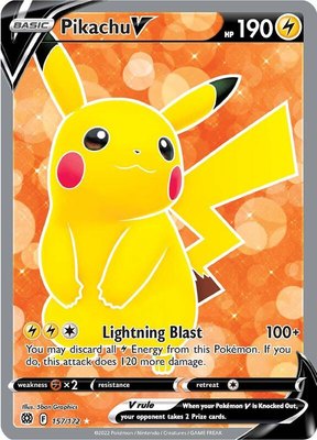 Pikachu V (Full Art), Brilliant Stars