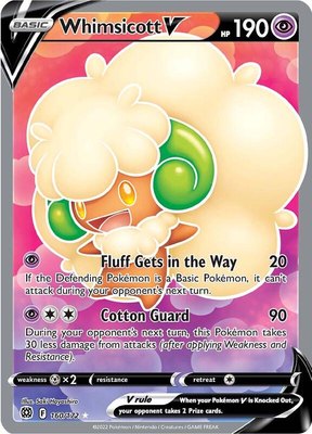 Whimsicott V (Full Art), Brilliant Stars