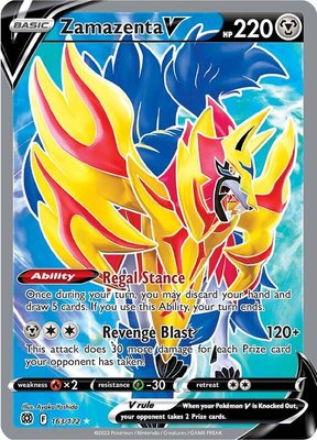 Zamazenta V (Full Art), Brilliant Stars