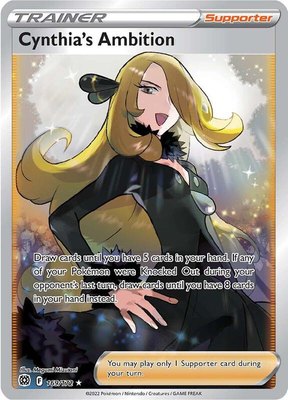 Cynthia's Ambition (Full Art), Brilliant Stars