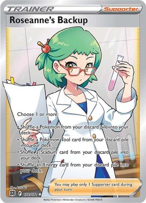 Roseanne's Backup (Full Art), Brilliant Stars