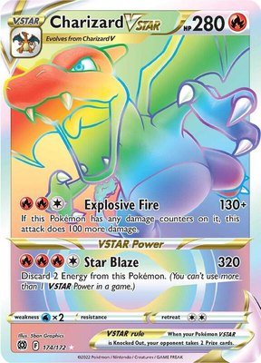 Charizard VSTAR (Secret), Brilliant Stars