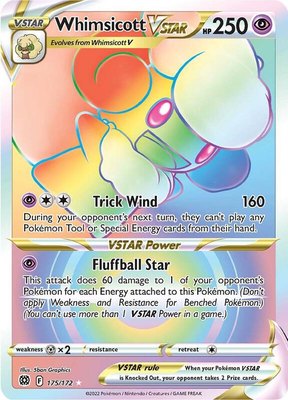 Whimsicott VSTAR (Secret), Brilliant Stars