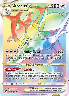 Arceus VSTAR (Secret) (176), Brilliant Stars