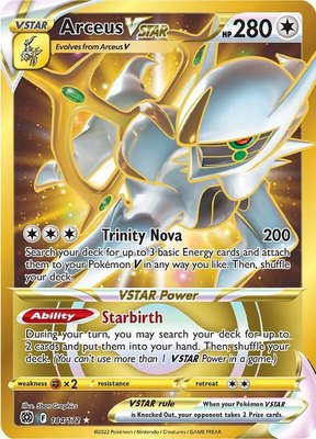 Arceus VSTAR (Secret) (184), Brilliant Stars