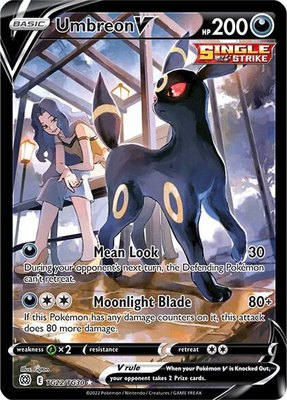 Umbreon V, Brilliant Stars Trainer Gallery