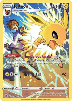 Jolteon, Brilliant Stars Trainer Gallery