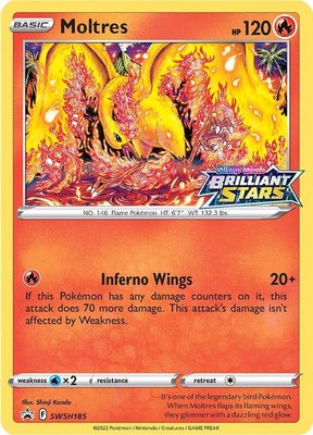 Moltres, Sword & Shield Promo Cards