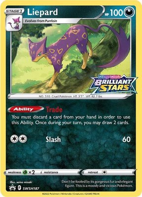 Liepard, Sword & Shield Promo Cards