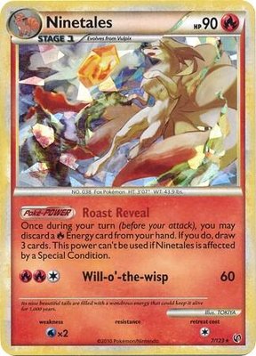 Ninetales (Cracked Ice), Blister Exclusives
