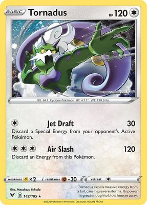 Tornadus (Cosmos Holo), Blister Exclusives