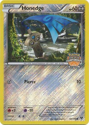 Honedge 83/146 (Regional Championships) [Staff], League & Championship Cards