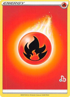 Fire Energy (#3 Cinderace Stamped), Battle Academy 2022