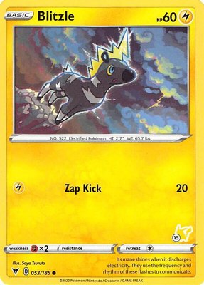 Blitzle (#15 Pikachu Stamped), Battle Academy 2022