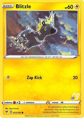 Blitzle (#55 Pikachu Stamped), Battle Academy 2022