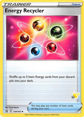 Energy Recycler (#32 Pikachu Stamped), Battle Academy 2022