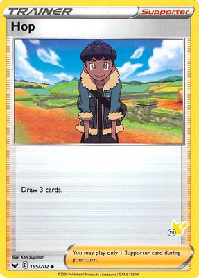 Hop (#13 Pikachu Stamped), Battle Academy 2022