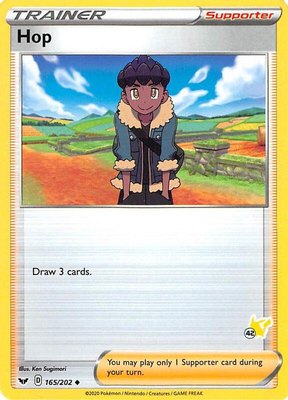 Hop (#42 Pikachu Stamped), Battle Academy 2022