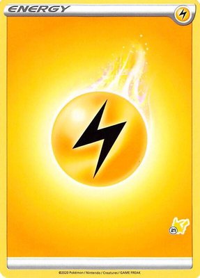 Lightning Energy (#21 Pikachu Stamped), Battle Academy 2022