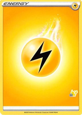 Lightning Energy (#22 Pikachu Stamped), Battle Academy 2022
