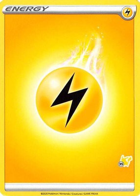 Lightning Energy (#35 Pikachu Stamped), Battle Academy 2022